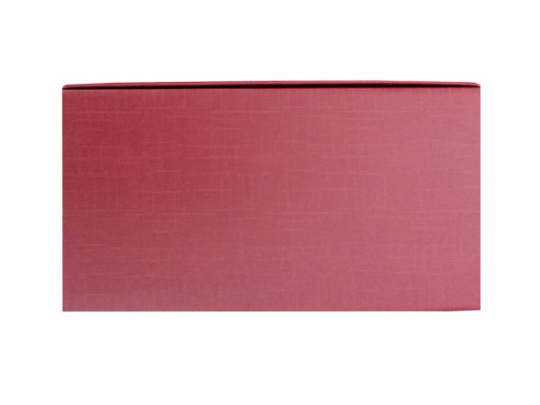 Cutie cadou rosu bordeaux 2 compartimente 190x340x100 mm
