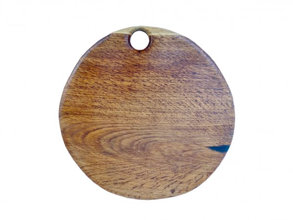 Platou rotund lemn stejar 32 cm