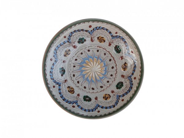 Farfurie ceramica Horezu V