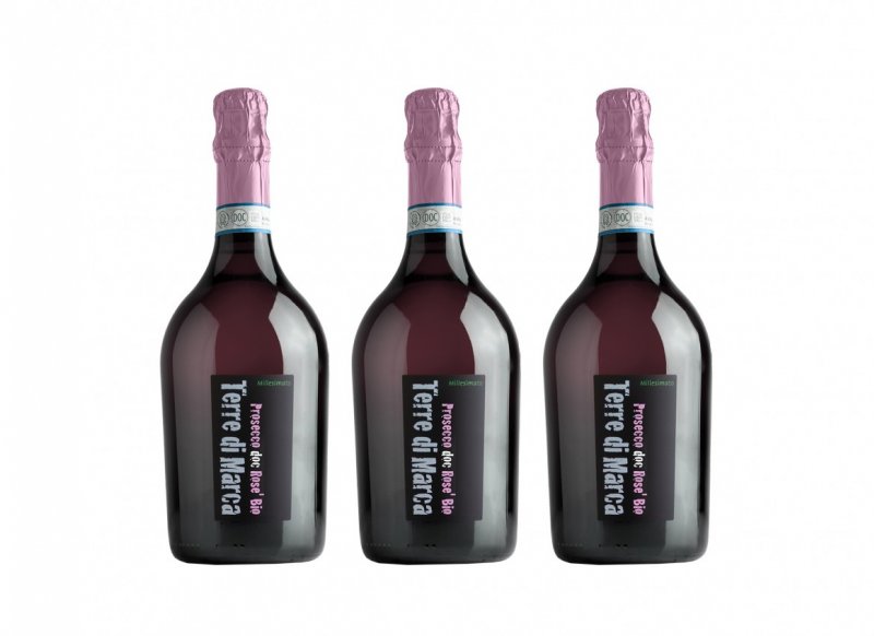 TRIO TERRE DI MARCA PROSECCO ROSE BIO