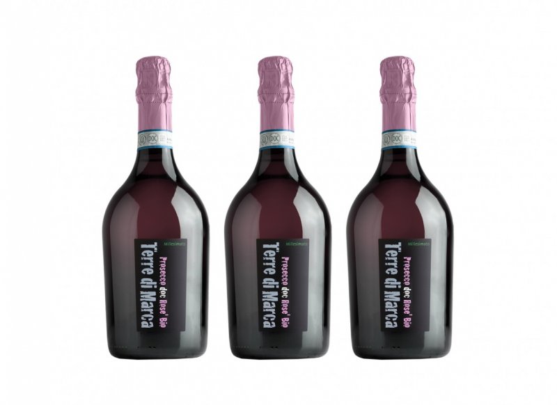 TRIO TERRE DI MARCA PROSECCO ROSE BIO