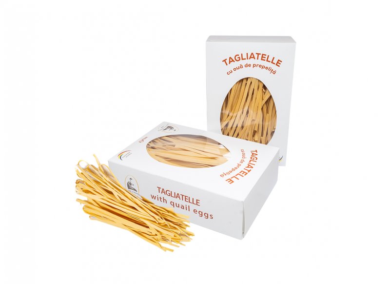 TAGLIATELLE CU OUA DE PREPELITA