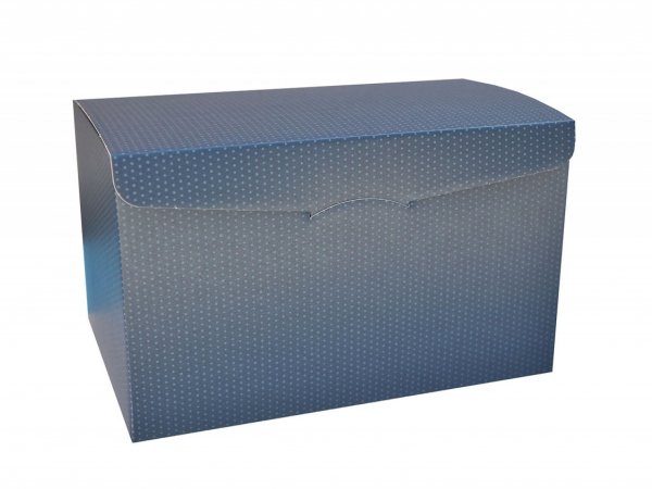 Cutie cadou albastru 390x270x235 mm