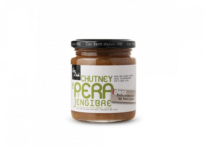 CHUTNEY DE PERE CU GHIMBIR