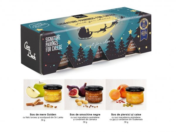 Specialitati Craciun Sosuri pentru Branzeturi Blue 3 x 30 g