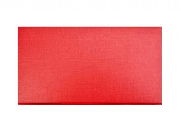 Cutie cadou rosu pelle 2 compartimente 190x340x100 mm