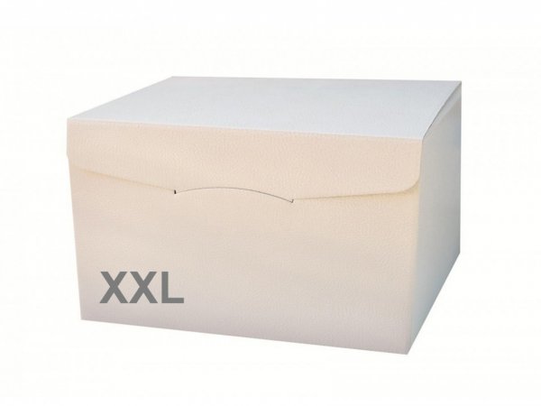 Cutie cadou alb ivory 400x280x250 mm