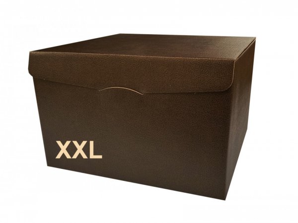 Cutie cadou maro pelle 460x320x290 mm