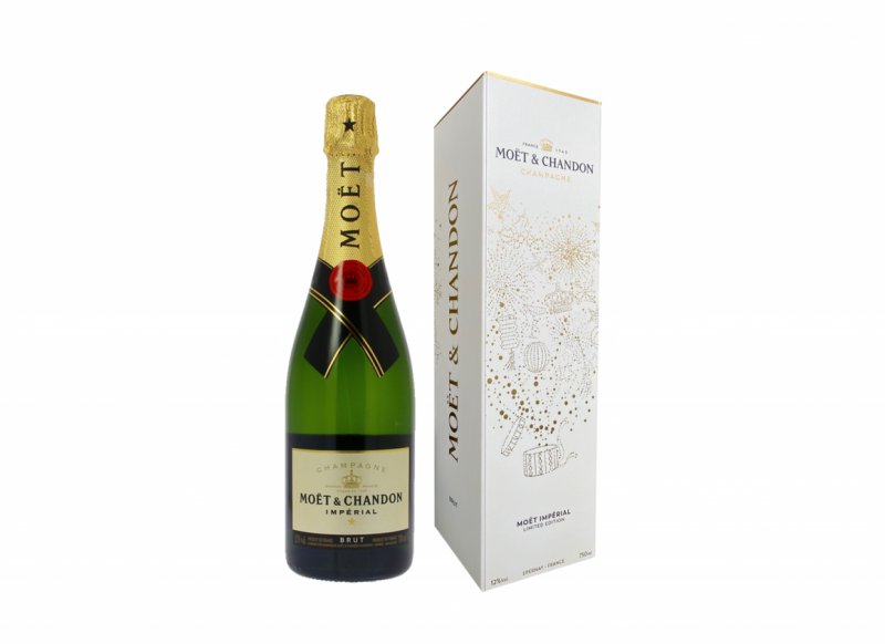CHAMPAGNE MOET & CHANDON BRUT IMPERIAL GIFT BOX
