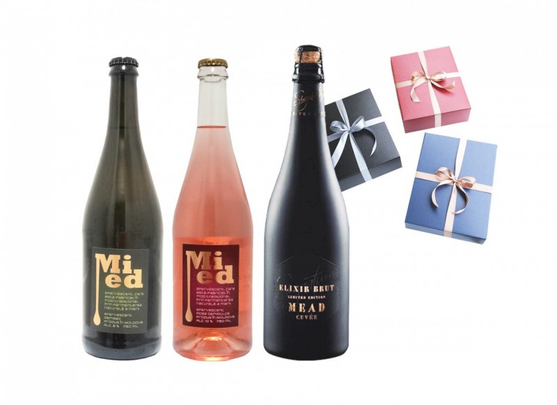 GIFT BOX MIED SPUMANT BRUT / DEMISEC / DEMIDULCE