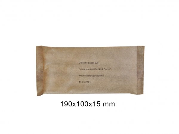 Rezerva pentru racire hartie craft 190x100x15 mm