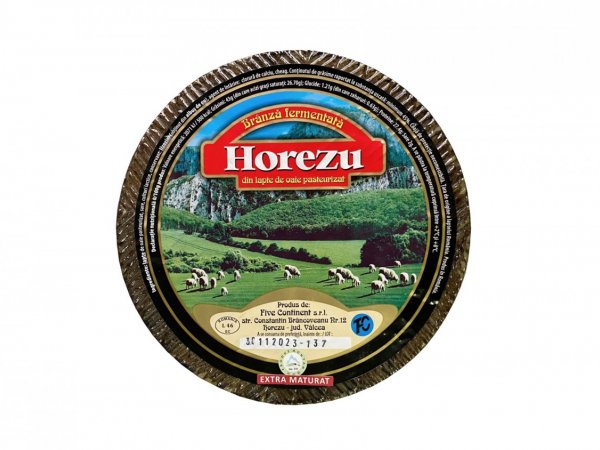 Roata branza maturata Horezu 8-10 luni lapte oaie