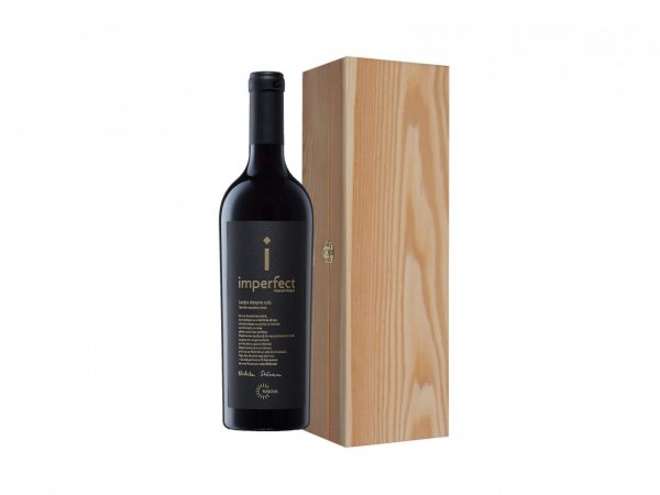 Cutie cadou vin Rasova Imperfect rosu
