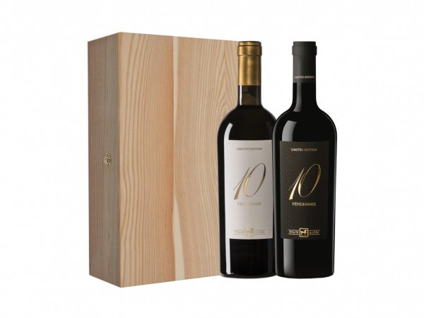 Cutie Cadou Vin Editie Limitata 10 Vendemie