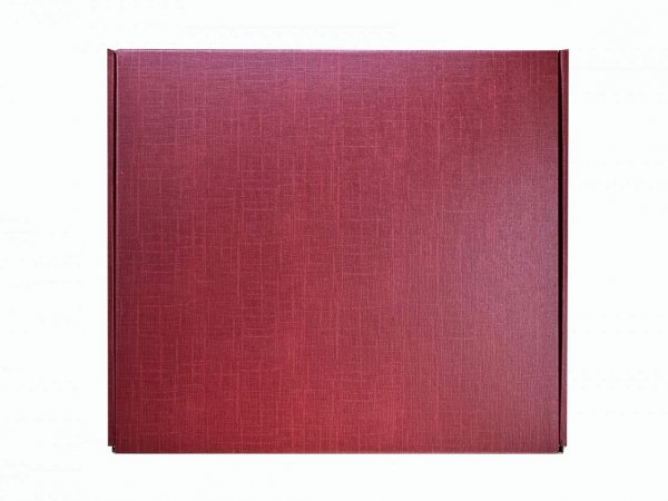 Cutie cadou rosie 4 compartimente 340x370x90 cm