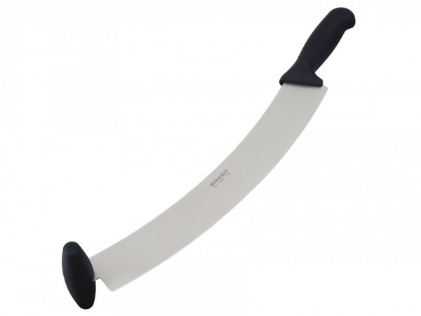 Cutit profesional curbat cu doua manere pp pentru branzeturi 38 cm