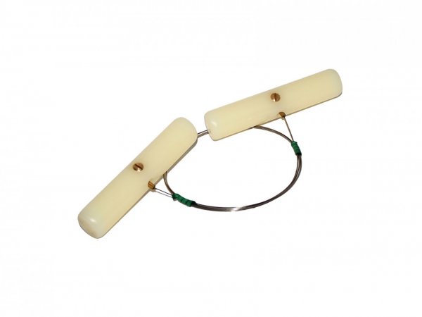 Fir cu doua manere pentru taiat branzeturi tip Emmental 80