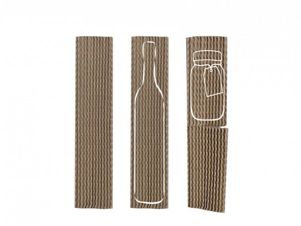 Set 10 bucati protectie flexibila pentru sticla 3,5x23 cm