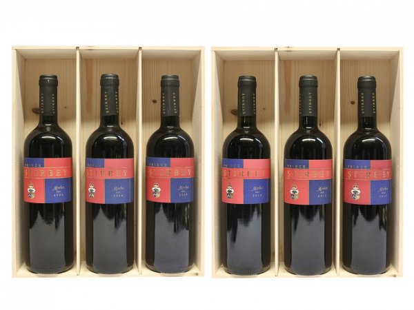 Verticala Vinuri Merlot Stirbey 6/8/9/12/13/15