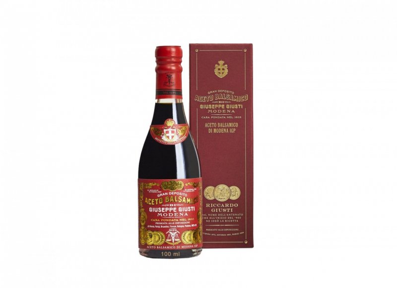 GIUSEPPE GIUSTI – OTET BALSAMIC DE MODENA IGP “3 GOLD MEDALS” RICCARDO GIUSTI CHAMPAGNOTTINA