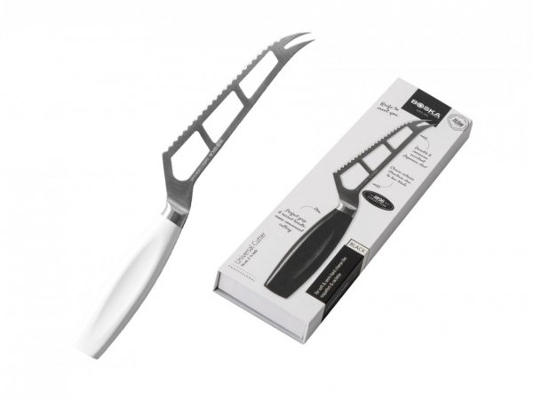 Cutit profesional pentru branzeturi cu pasta moale Boska 14 Alb