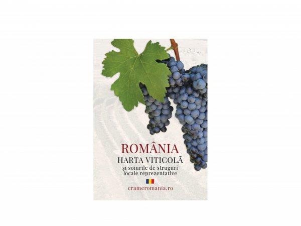 Harta viticola Romania pocket