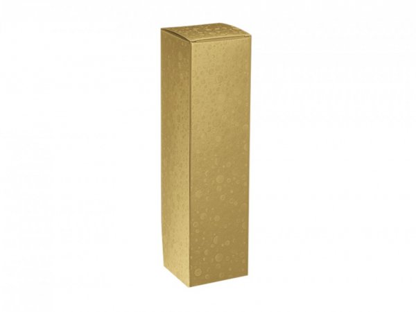 Set 5 bucati cutie auriu sfere 1 sticla vin 100x100x340 mm