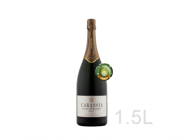 Carassia Blanc de Blancs Brut 2017 Magnum 1,5 L / Cutie Cadou