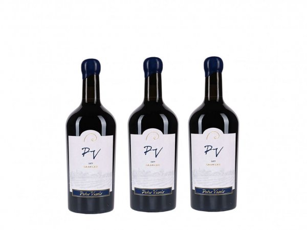 Set 3 Sticle PV Gran Cru si Cutie Cadou