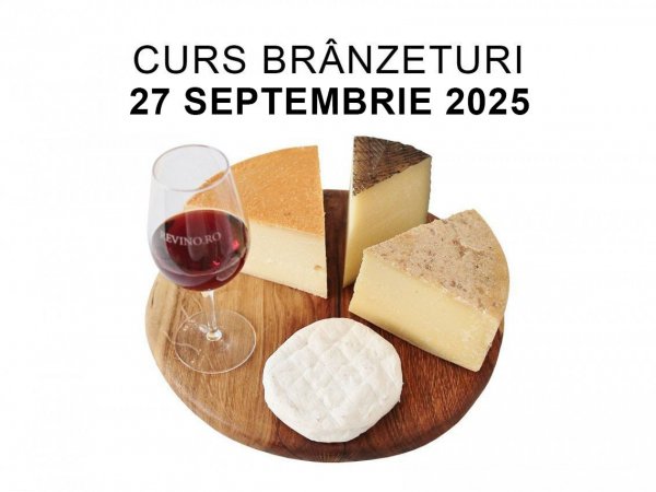 SOLD OUT Curs de inițiere în lumea brânzeturilor 27 septembrie 2025