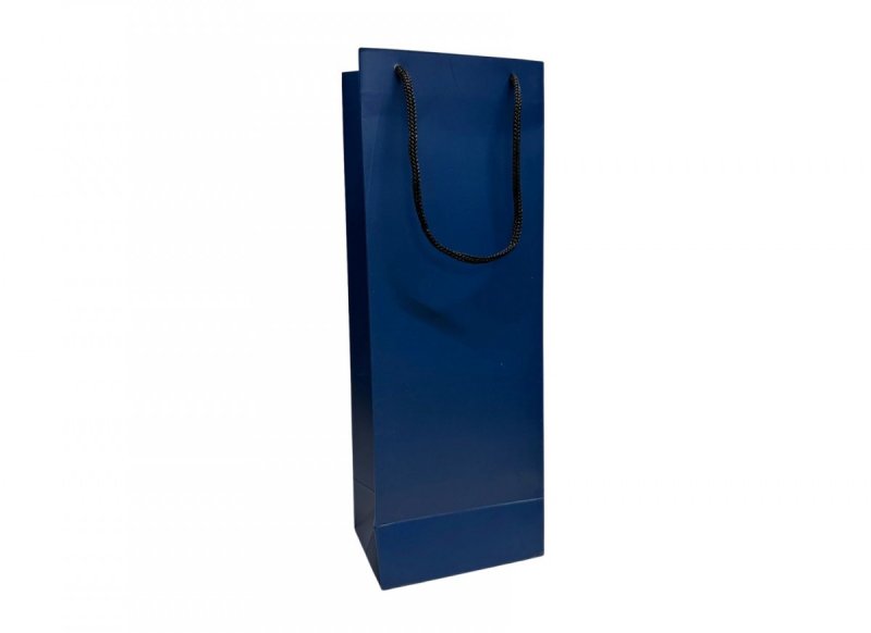 Set 10 bucati punga bleumarin pentru o sticla vin