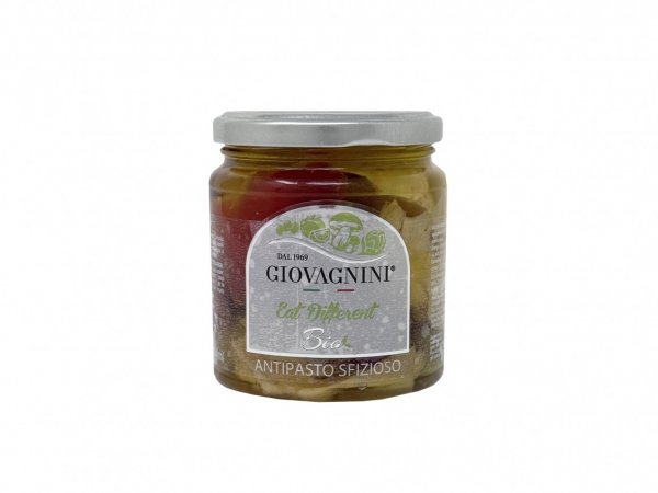 Aperitiv de legume BIO in ulei extravirgin de masline 314 ml