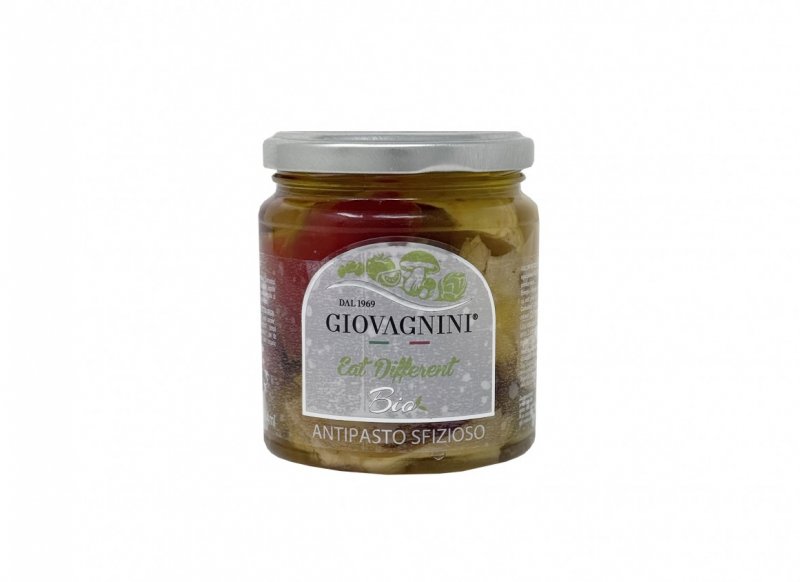 Aperitiv de legume BIO in ulei extravirgin de masline 314 ml