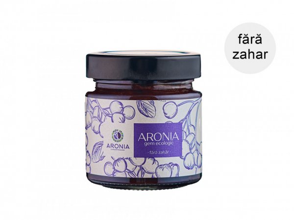 Gem de Aronia ECO fara zahar 200 g