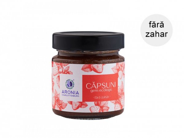 Gem de Căpșuni ECO fără zahăr 200 g