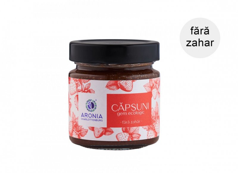 Gem de Căpșuni ECO fără zahăr 200 g