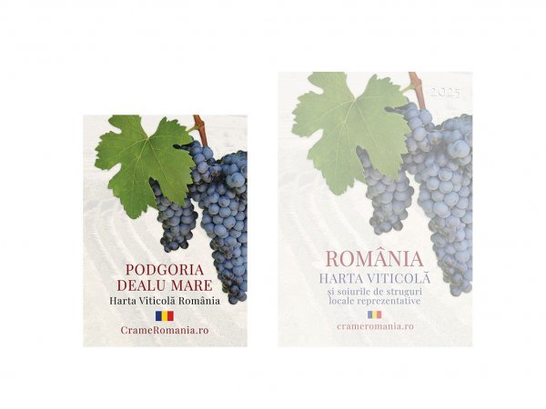 Harta viticola pocket Deale Mare