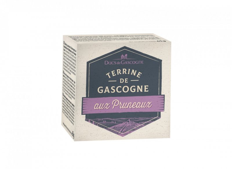Terina din Gascognia cu prune uscate Ducs de Gascogne 65g