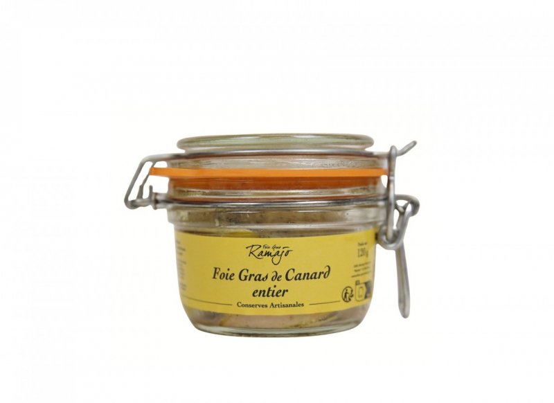 Foie gras de rață întreg Maison Ramajo 120g