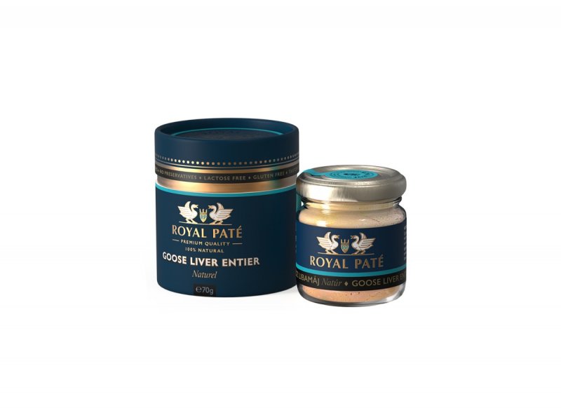 Foie gras de gâscă Entier 70g