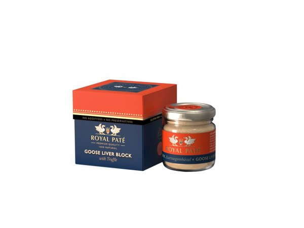 Foie gras de gâscă 86% și trufe 70g