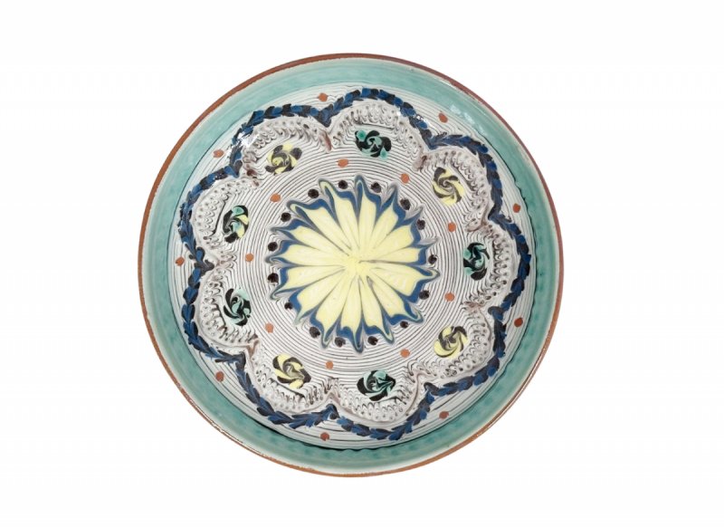 Platou ceramica Horezu