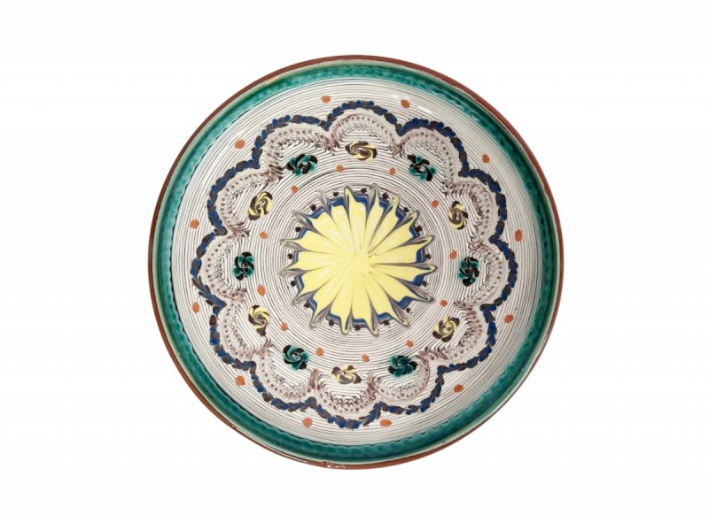 Platou ceramica Horezu L